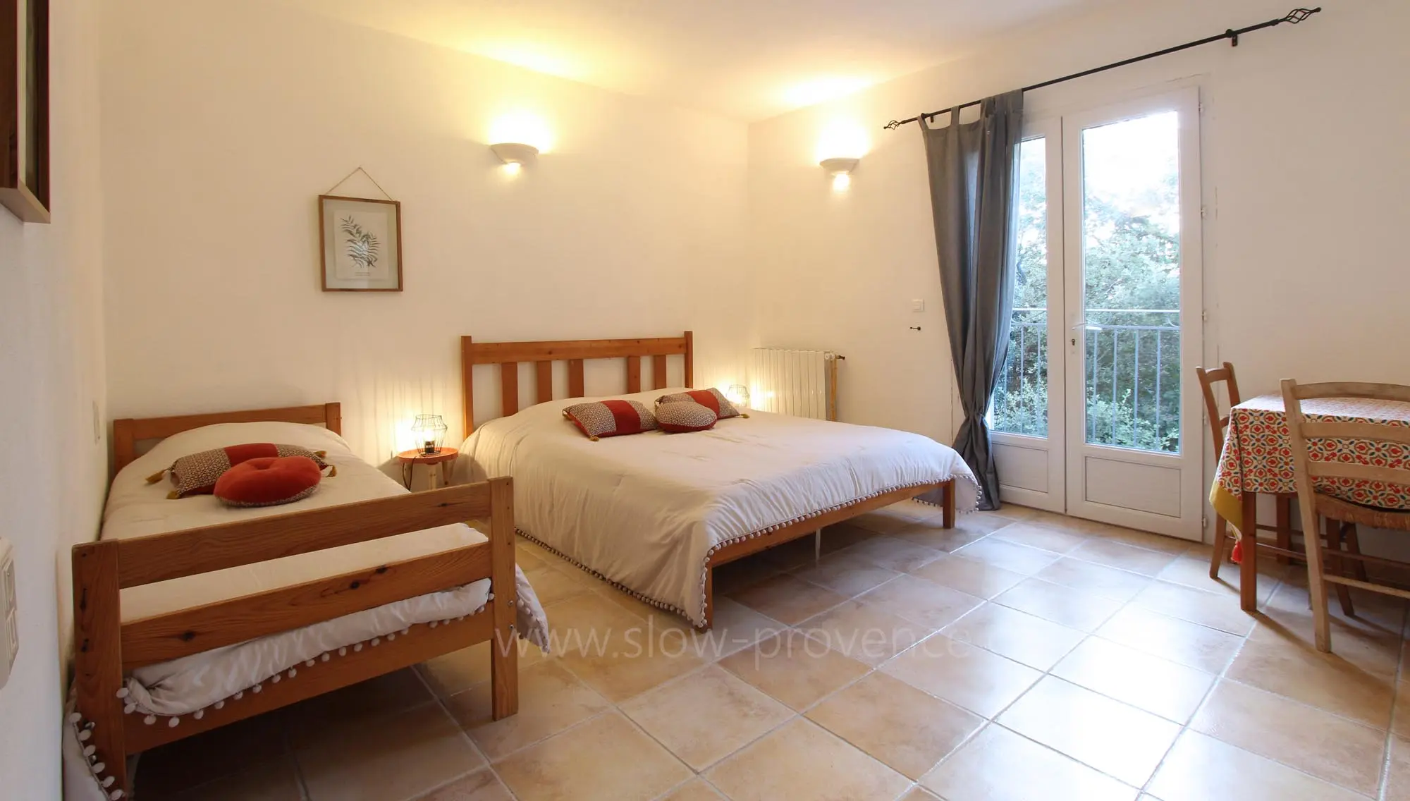 Chambre 4 - rez-de-jardin