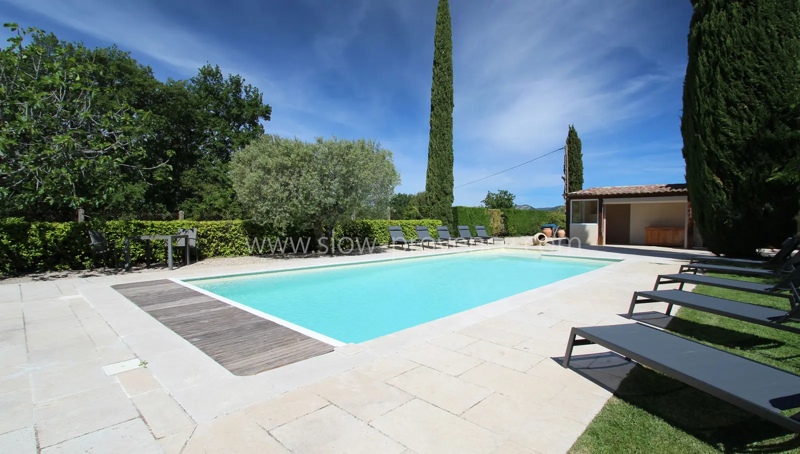 Grande piscine privée