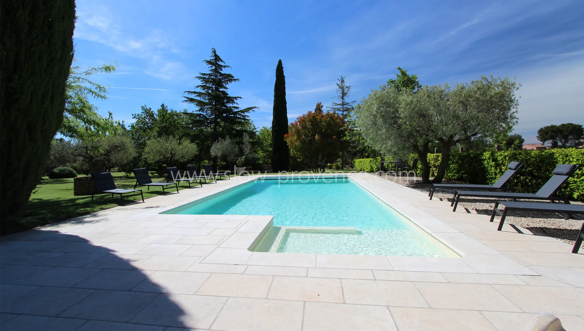 Piscine chauffée de 11m