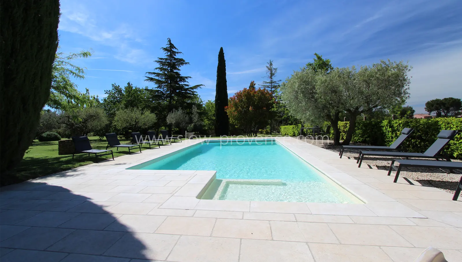 Piscine chauffée de 11m
