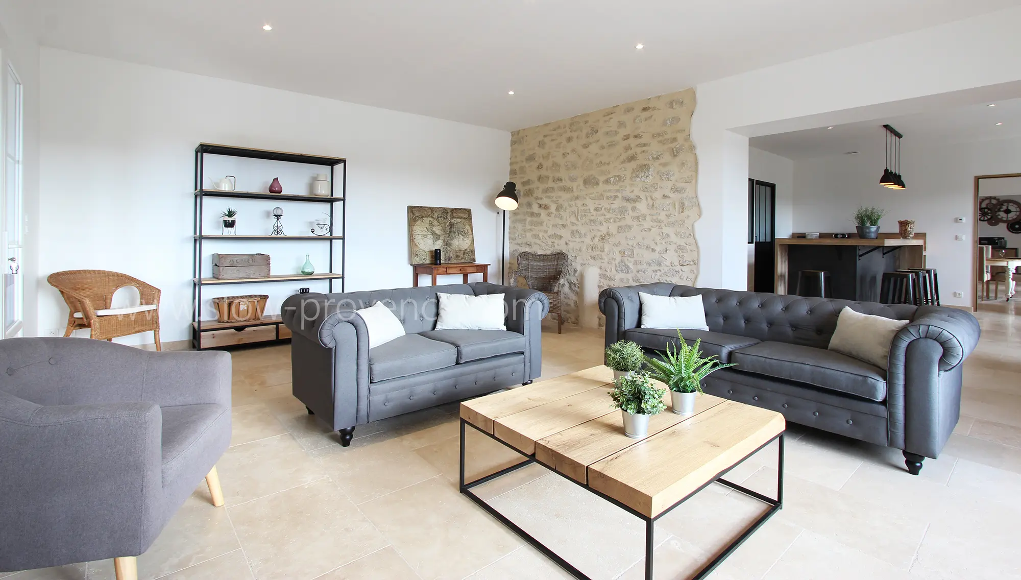 Salon confortable