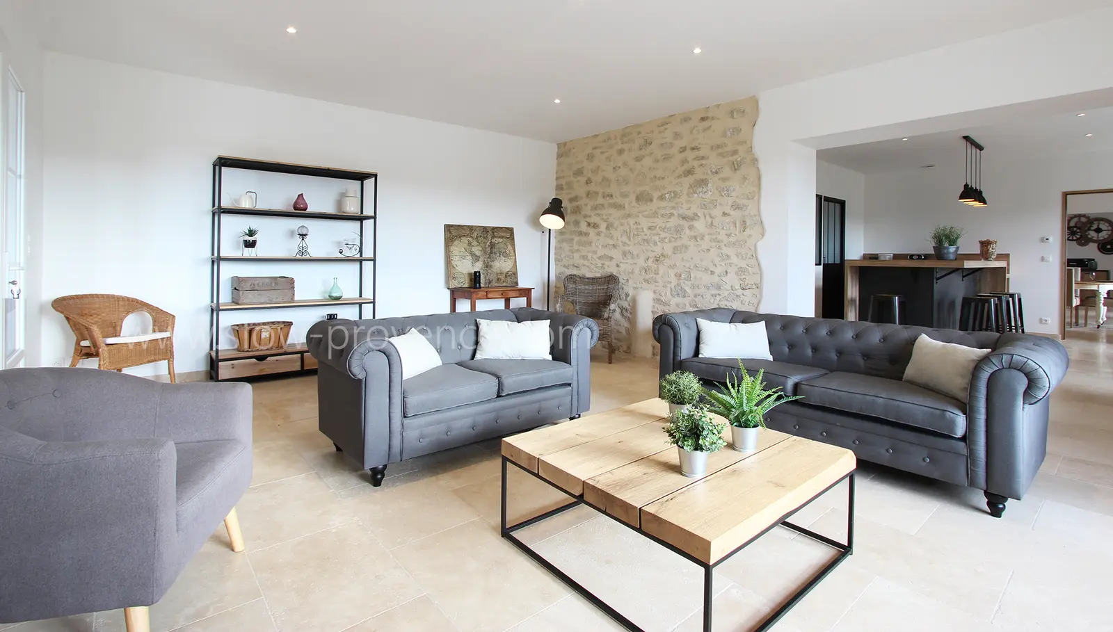 Salon confortable