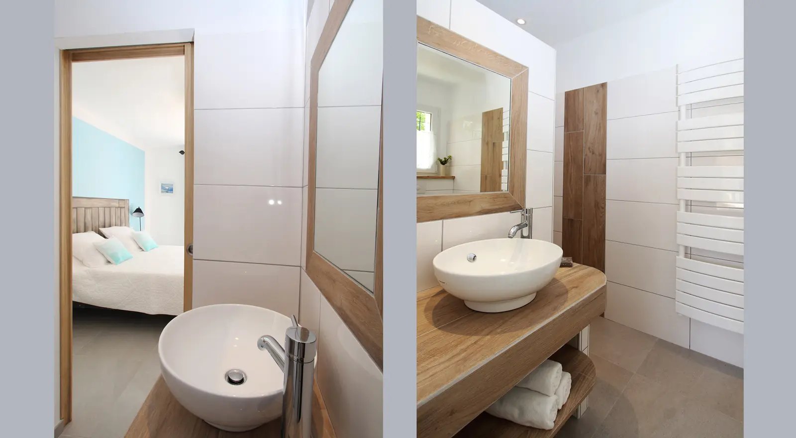 Salle d'eau de la chambre parentale